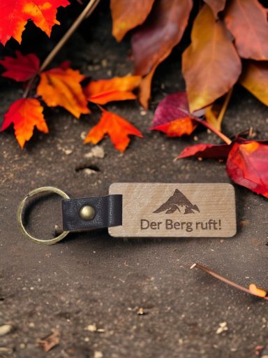 Schlüsselanhänger "Der Berg ruft!" Schlüsselanhänger "Der Berg ruft!"