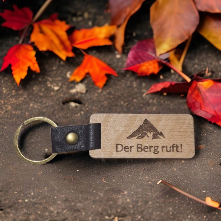 Schlüsselanhänger "Der Berg ruft!" Schlüsselanhänger "Der Berg ruft!"